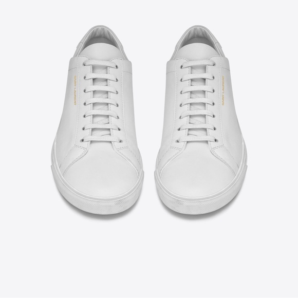 Saint Laurent ANDY SNEAKERS IN LEATHER - Picture 1 of 7